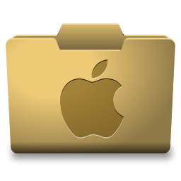 Yellow Mac Icon 256x256 png